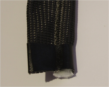 Black 0.5m P Section Stove Rope Pack