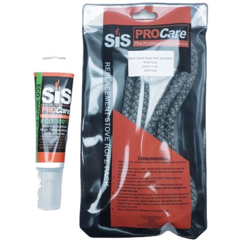 Black Standard Thermal Rope with Glue